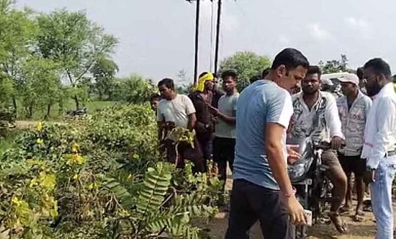 छत्तीसगढ़-बिलासपुर में अज्ञात युवक का अधजला शव मिलने से सनसनी 1 KSHITITECH chhattisgarh 02 2 11 KSHITITECH