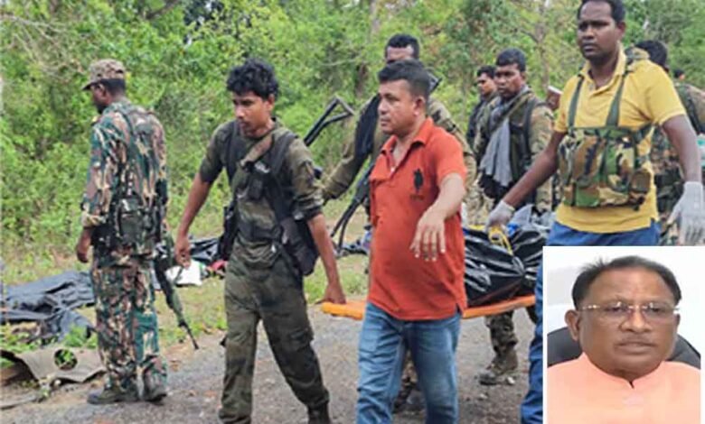 छत्तीसगढ़-सीएम साय हाई लेवल मीटिंग में बोले-'नक्सलवाद के खात्मे पर ही ख़त्म होगी ये लड़ाई' 1 KSHITITECH chhattisgarh 03 2 4 KSHITITECH