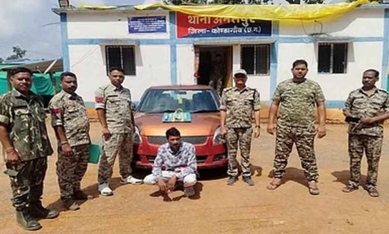 छत्तीसगढ़-कोण्डागांव में कार से गांजा तस्करी करते आरोपी गिरफ्तार 1 KSHITITECH chhattisgarh 15 2 4 KSHITITECH
