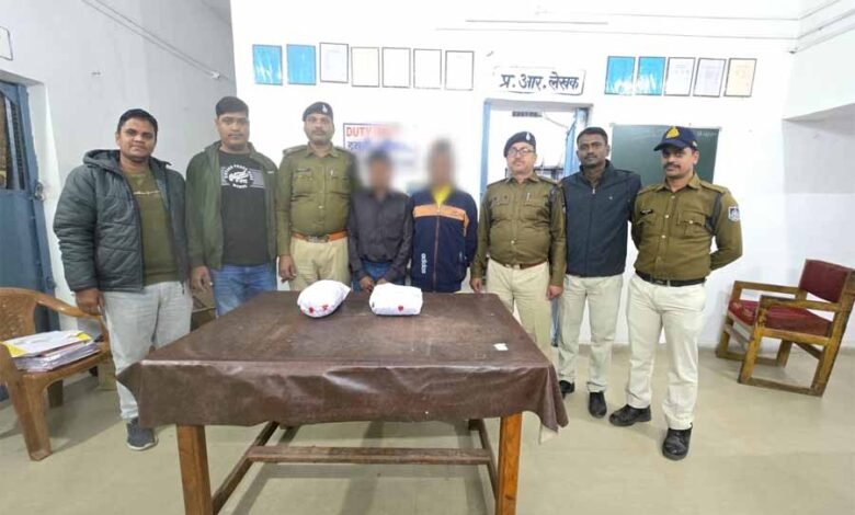 मादक पदार्थ के अवैध कारोबार के विरूद्ध आपरेशन प्रहार में कोतवाली अनूपपुर पुलिस द्वारा दो आरोपी गांजा सहित गिरफ्तार 1 KSHITITECH 1 115 KSHITITECH
