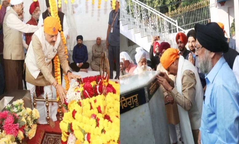 सीएम मोहन यादव ने गुरु नानक जयंती पर भोपाल के अरेरा कॉलोनी स्थित गुरुद्वारे में मत्था टेका 1 KSHITITECH 15A 32 KSHITITECH
