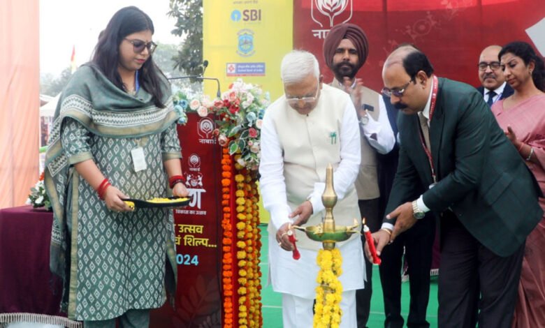 राज्यपाल ने नाबार्ड द्वारा भोपाल हॉट में आयोजित उत्सव का किया शुभारंभ 1 KSHITITECH 19A 75 KSHITITECH