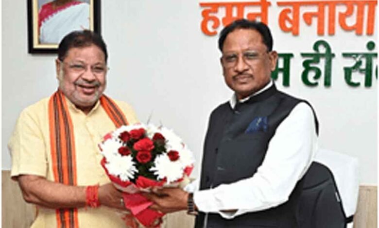 छत्तीसगढ़-रायपुर दक्षिण के विधायक सुनील सोनी आज लेंगे शपथ 1 KSHITITECH Chhattisgarh 05 2 23 KSHITITECH