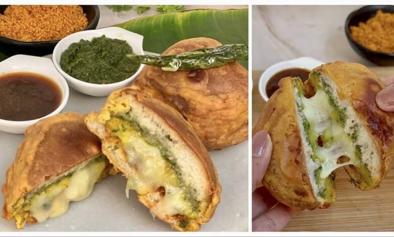 घर पर बनाएं चिली चीज़ वड़ा पाव 1 KSHITITECH bada pav KSHITITECH