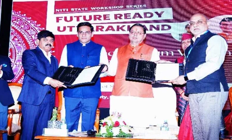 दून विश्वविद्यालय में कौशल विकास एवं रोजगार कॉन्क्लेव का हुआ आयोजन, सीएम धामी ने बताया सरकार का रौडमैप 1 KSHITITECH dhami KSHITITECH