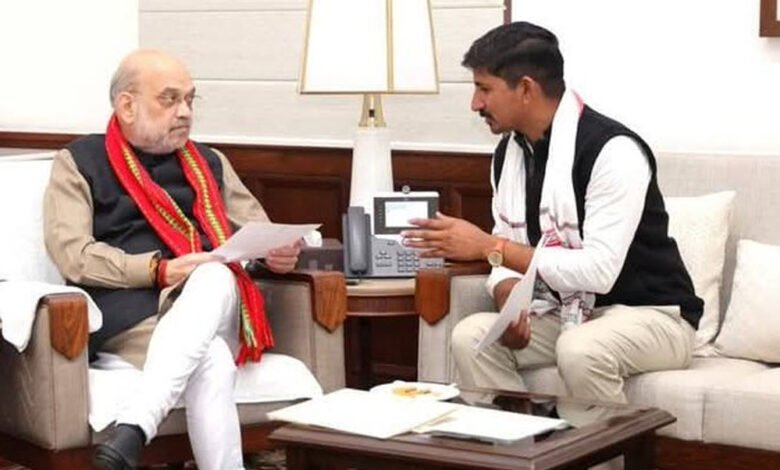 बांसवाड़ा सांसद राजकुमार रोत ने केंद्रीय गृहमंत्री अमित शाह से मुलाकात की, बढ़ा सियासी पारा 1 KSHITITECH 16A 58 KSHITITECH