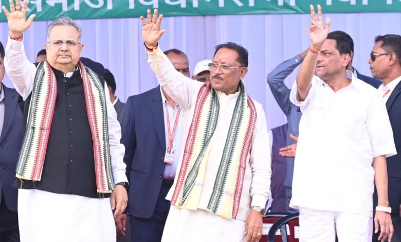 मुख्यमंत्री साय ने नवागढ़ में 209 करोड़ रूपए के विकास कार्यों का किया भूमिपूजन और लोकार्पण 1 KSHITITECH 7ffed7d5 8170 4bba 9936 5f6644846c70 KSHITITECH