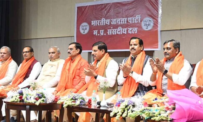 दिल्ली में हुई भाजपा मध्यप्रदेश संसदीय दल की बैठक, जनकल्याण पर्व के कार्यक्रमों की जानकारी दी 1 KSHITITECH bjp1 2 KSHITITECH