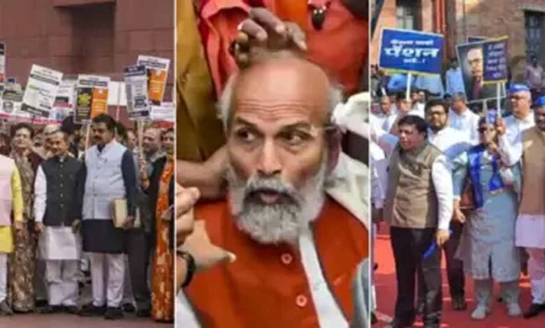 राहुल गांधी के खिलाफ है FIR- संसद परिसर में हुई भाजपा-कांग्रेस की लड़ाई की जांच क्राइम ब्रांच करेगी 1 KSHITITECH hinsa1 1 KSHITITECH