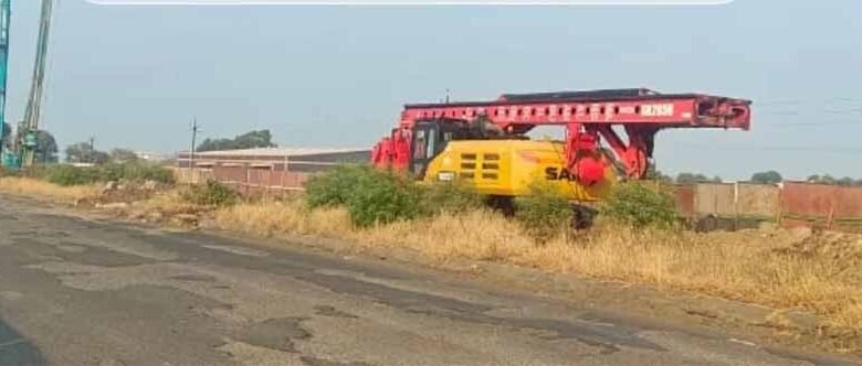 टिही से धार सेक्शन का काम चल रहा, इस काम को पूरा करने के लिए एक हजार कर्मचारी दिन-रात काम कर रहे हैं 1 KSHITITECH indore rail KSHITITECH