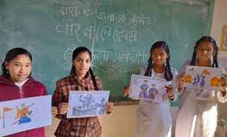 वीर बाल दिवस सप्ताह में विद्यार्थियों ने बनाये शहीदों के चित्र 1 KSHITITECH veerbal KSHITITECH