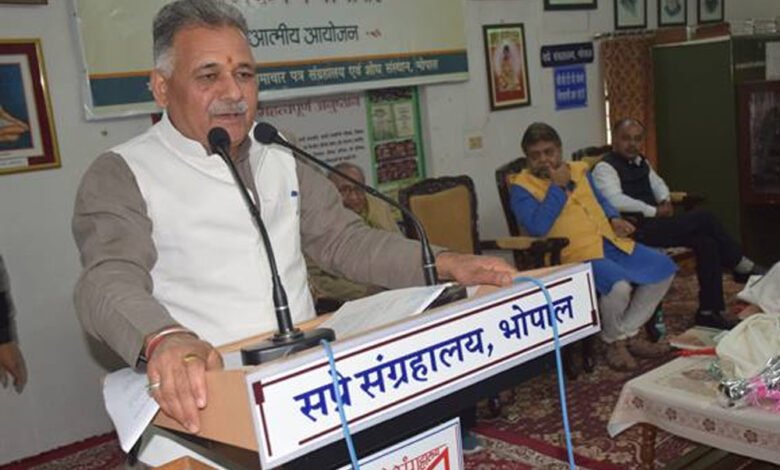 भारतीय ज्ञान परंपरा को सहेजने वाला अग्रणी संस्थान है सप्रे संग्रहालय - मंत्री परमार 1 KSHITITECH 15A 6 1 KSHITITECH