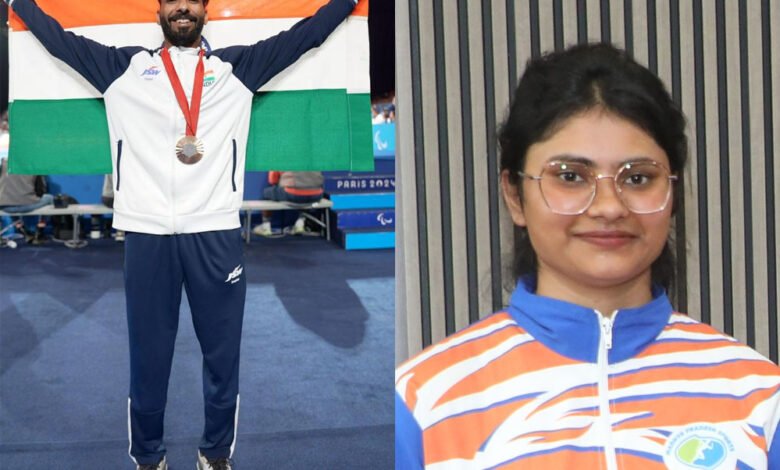 खेल एवं युवा कल्याण मंत्री सारंग ने कपिल परमार और रुबीना को दी बधाई 1 KSHITITECH 3A 6 1 KSHITITECH
