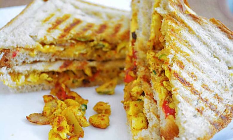 अंडा भुर्जी सैंडविच बच्चों को आएगा काफी पसंद 1 KSHITITECH egg KSHITITECH
