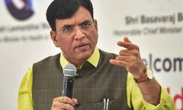 मंत्री मनसुख मांडविया द्वारा दी गई जानकारी के अनुसार, देश में रोजगार 36 प्रतिशत बढ़कर 2023-24 में 64.33 करोड़ हो गया 1 KSHITITECH mansukh1 KSHITITECH