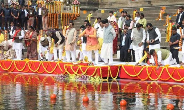 माँ नर्मदा के आशीर्वाद से निरंतर प्रगति के पथ पर अग्रसर है मध्यप्रदेश : मुख्यमंत्री डॉ. यादव 1 Console Corptech Pradakshina Consulting Pvt Ltd narmada Console Corptech Pradakshina Consulting Pvt Ltd