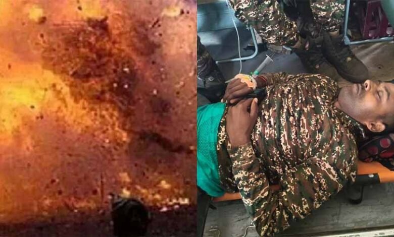 सर्चिंग के दौरान IED ब्लास्ट की चपेट में आने से CRPF के 3 जवान घायल 1 KSHITITECH 1 169 KSHITITECH