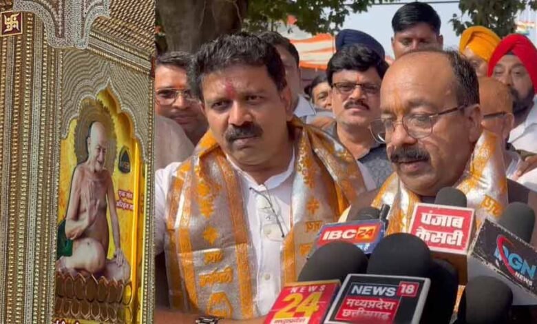 आचार्य विद्यासागर महाराज की प्रथम पुण्यतिथि पर उप मुख्यमंत्री शर्मा और साव ने श्रद्धांजलि अर्पित की और नमन किया 1 KSHITITECH 2 1 KSHITITECH