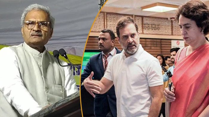 सांसद जनार्दन मिश्रा ने कहा, " कांग्रेस को सनातन धर्म से कोई लेना देना ही नहीं , ये केवल चुनाव के समय ही कुर्ते के ऊपर से जनेऊ डालकर घूमते हैं." 1 KSHITITECH 26A 93 KSHITITECH