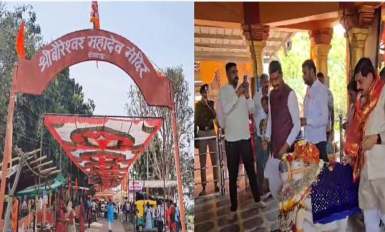 मुख्यमंत्री डॉ मोहन यादव ने बाबा बोरेश्वर महादेव का विधि-विधान से जलाभिषेक किया 1 KSHITITECH 27A 97 1 KSHITITECH