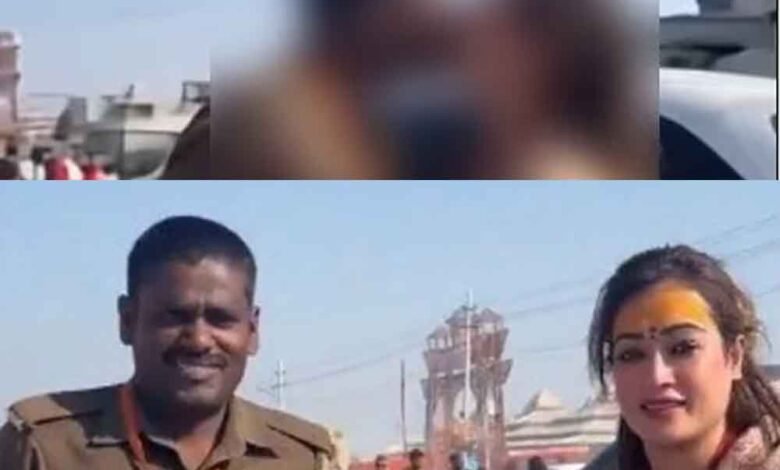 प्रयागराज महाकुंभ में हर्षा रिछारिया ने पुलिस वाले को किया किस? 1 KSHITITECH harsha1 KSHITITECH