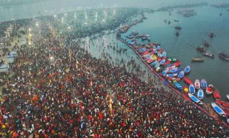 महाशिवरात्रि पर अंतिम महास्नान के दौरान दो बजे तक 132 लाख श्रद्धालुओं ने किया स्नान 1 Console Corptech Pradakshina Consulting Pvt Ltd mahakumbh2 4 Console Corptech Pradakshina Consulting Pvt Ltd