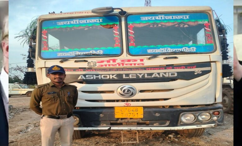पुलिस चौकी बगदरा के द्वारा अवैध रेत तस्करो के विरूद्ध कार्यवाही 1 KSHITITECH 1A 29 KSHITITECH