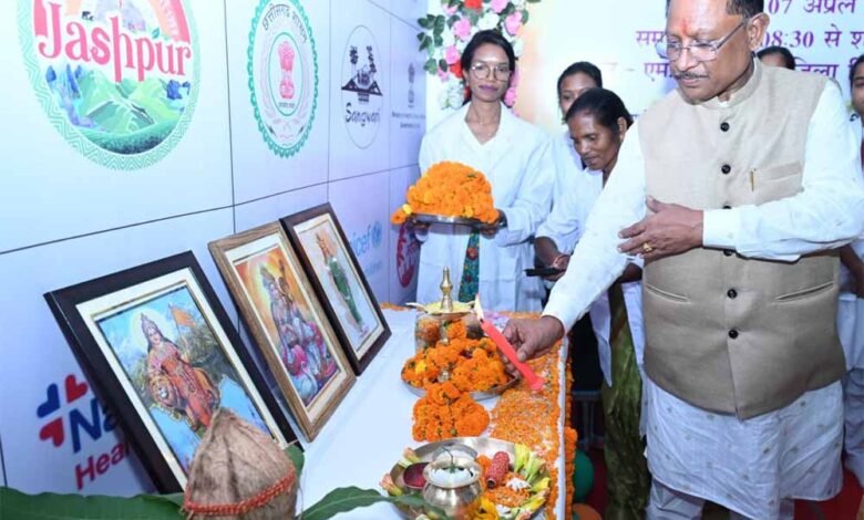 मुख्यमंत्री साय ने सिकलसेल और थैलेसीमिया जागरूकता एवं एचएलए मैचिंग शिविर का किया शुभारंभ 1 KSHITITECH 1 303 KSHITITECH