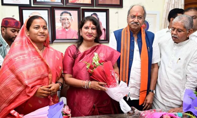 रायपुर : डॉ. वर्णिका शर्मा ने छत्तीसगढ़ बाल अधिकार संरक्षण आयोग के अध्यक्ष का पदभार ग्रहण किया 1 KSHITITECH 17A 28 KSHITITECH