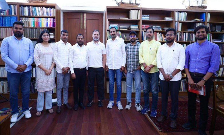 ओबीसी सशक्तिकरण, आरक्षण एवं व्यवसायिक अवसरों पर राहुल गांधी जी से महत्वपूर्ण बैठक 1 KSHITITECH 5A 73 KSHITITECH