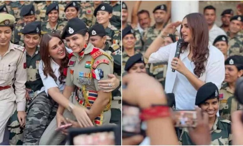 हुमा कुरैशी ने की भारतीय सेना और बीएसएफ के जवानों से मुलाकात, बोलीं- ‘हम भाग्यशाली हैं’ 1 KSHITITECH 1 1050 KSHITITECH