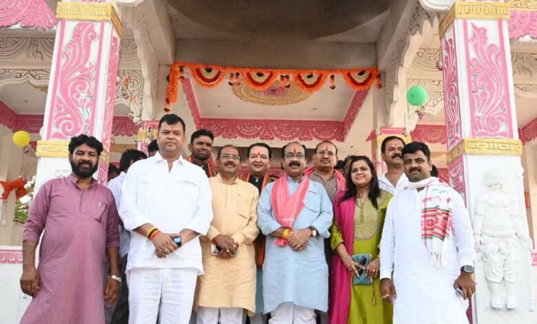 मंदिर का निर्माण केवल पूजा-अर्चना के लिए ही नहीं , सनातनी संस्कार को मजबूती भी मिलेगी:मुख्यमंत्री अरुण साव 1 KSHITITECH 12A 23 KSHITITECH