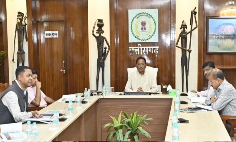 मुख्यमंत्री श्री विष्णु देव साय ने जल उपयोग की दक्षता बढ़ाने के लिए विशेष प्रयास करने के दिए निर्देश 1 KSHITITECH 13A 21 1 KSHITITECH