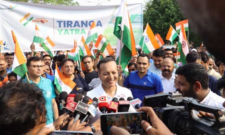 नवीन जिन्दल की मानवीय पहल — 20,000+ जिन्दल स्टील के कर्मचारी सीमावर्ती गांवों के पुनर्वास के लिए देंगे एक दिन का वेतन 1 KSHITITECH 20A 97 KSHITITECH