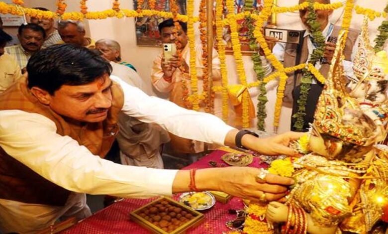 मुख्यमंत्री डॉ. यादव अनंत नारायण मंदिर के प्राण प्रतिष्ठा समारोह में सम्मिलित हुए 1 KSHITITECH 23A 4 KSHITITECH