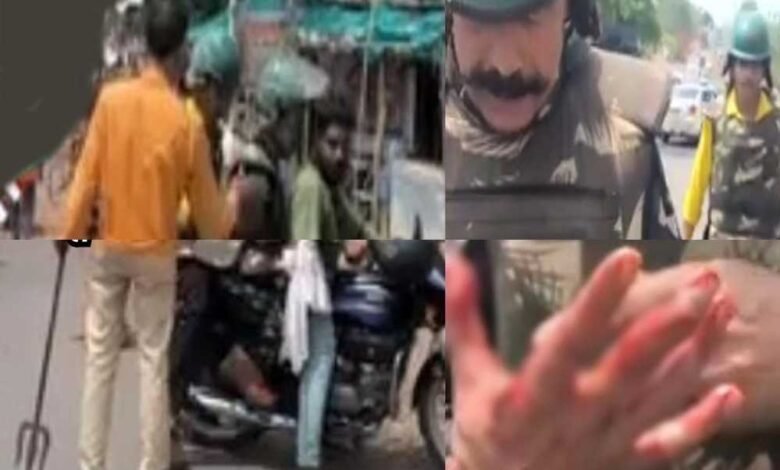 प्रदेश में फिर पुलिस पर हमला, गुना जिले में अतिक्रमण करने वालों ने टीआई पर हथियार से वार 1 KSHITITECH 24A 92 1 KSHITITECH