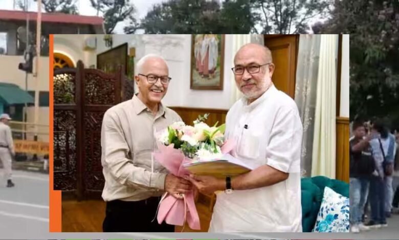 मणिपुर में सियासी हलचल, 44 विधायक नई सरकार बनाने को तैयार, राज्यपाल से मिले भाजपा नेता 1 KSHITITECH 28A 116 KSHITITECH