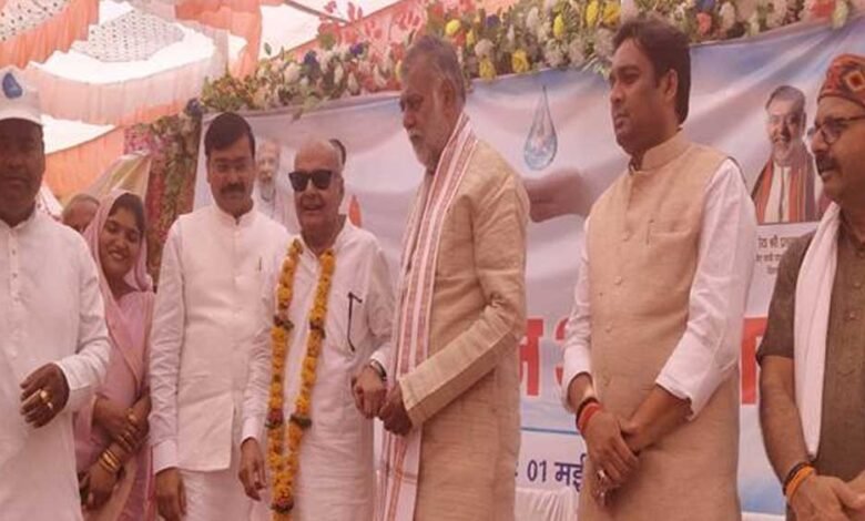 पानी की व्यवस्था बेहतर हो जाने से खुशहाली और समृद्धि आएगी-सांसद लोधी 1 KSHITITECH 2A 17 KSHITITECH