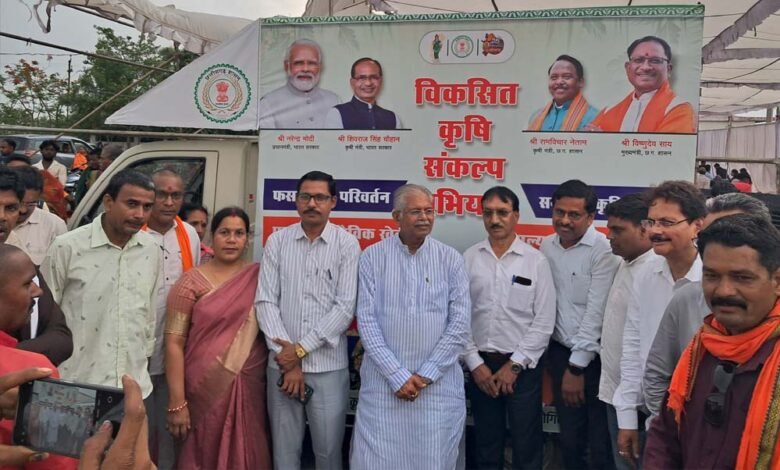 उन्नत कृषि तकनीक से अवगत हुए किसान, अभियान के पहले दिन काठाकोनी और बकरकूदा में जागरूकता शिविर 1 KSHITITECH 31A 4 1 KSHITITECH