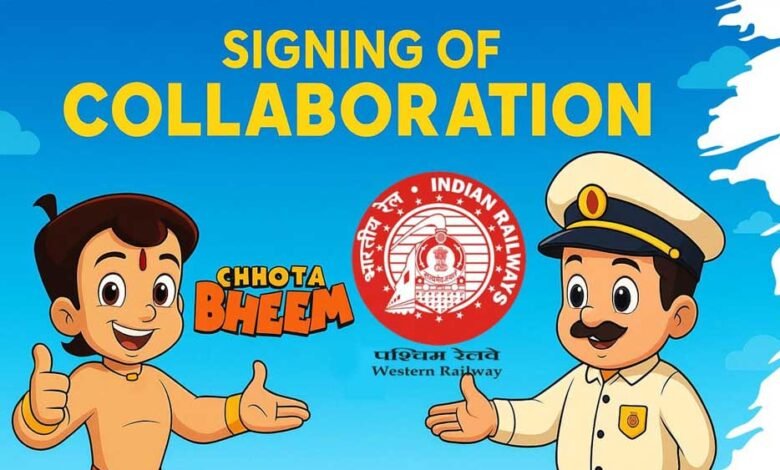 रेलवे सुरक्षा जागरूकता के लिए छोटा भीम बनेगा भारतीय रेल का नया साथी 1 KSHITITECH 3A 121 KSHITITECH