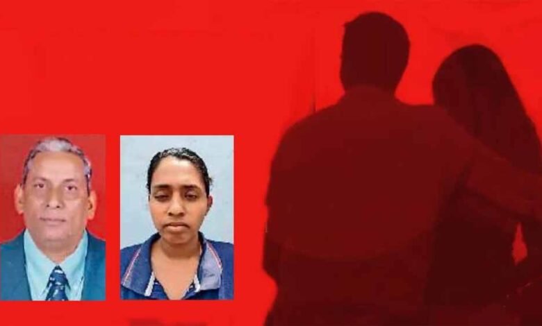 पति की हत्या के बाद 4 घंटे तक लाश के पास बैठी रही पत्नी, पत्नी ने पति को मारने के लिए 10 लाख रुपये की सुपारी दी थी 1 KSHITITECH aropi1 1 KSHITITECH