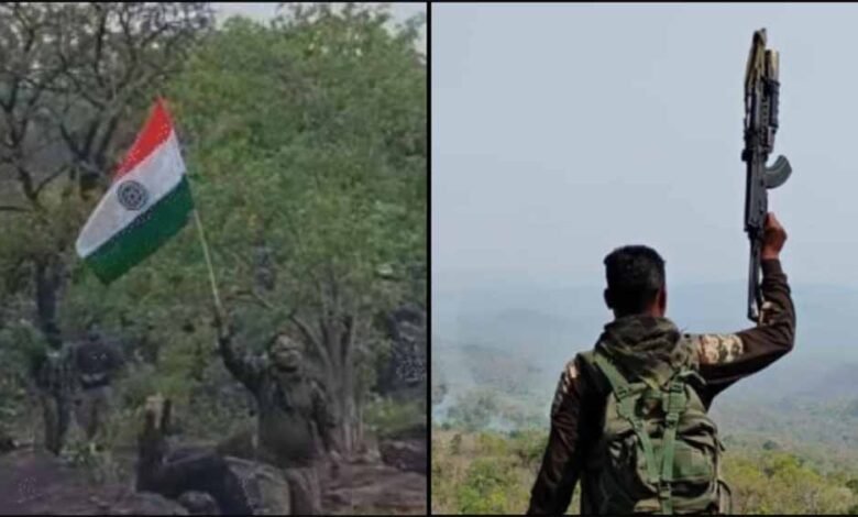 कर्रेगुट्टा पहाड़ी क्षेत्र में चलाए गए संयुक्त अभियान में सुरक्षा बलों ने 31 नक्सलियों को मार गिराया 1 KSHITITECH naksali1 KSHITITECH