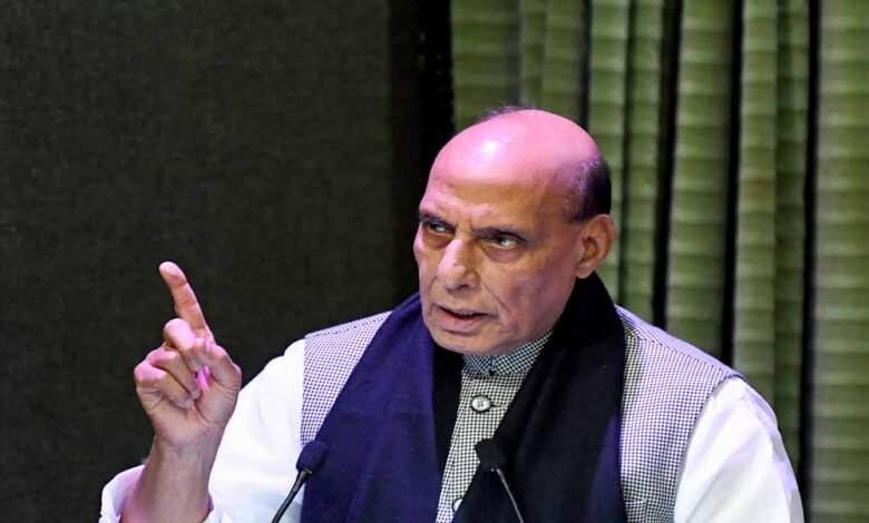 हमारी सहनशीलता का कोई नाजायज फायदा नहीं उठाए, वरना उसे मुंहतोड़ जवाब मिलेगा : राजनाथ सिंह 1 KSHITITECH rajna1 KSHITITECH
