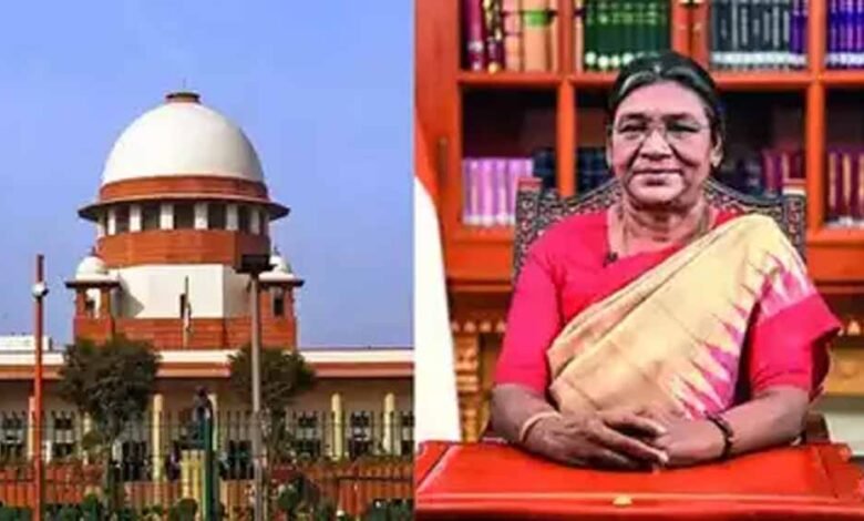 विधेयकों पर मंजूरी के बारे में समय सीमा तय करने के सुप्रीम कोर्ट के फैसले पर राष्ट्रपति ने उठाए सवाल 1 KSHITITECH rastpati1 KSHITITECH