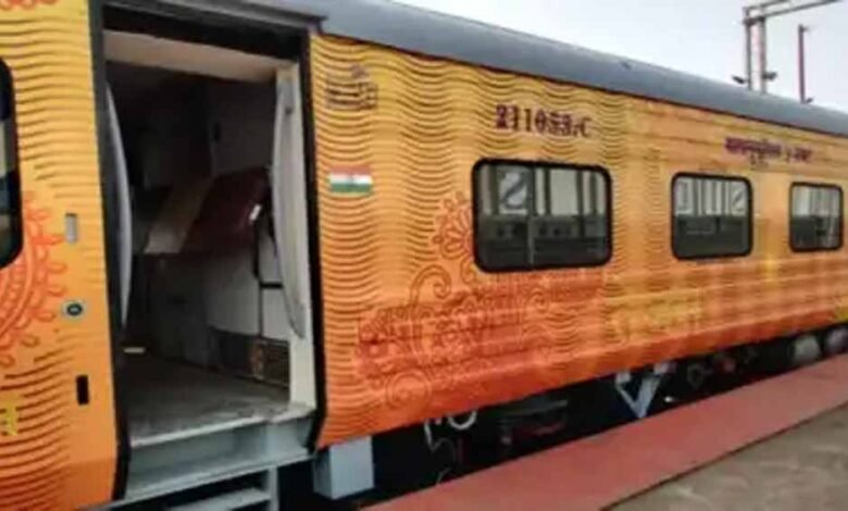 भारतीय रेलवे मुंबई सेंट्रल-राजकोट और मुंबई सेंट्रल-गांधीधाम के बीच सुपरफास्ट तेजस स्पेशल ट्रेनें चलाने जा रहा 1 KSHITITECH tejas1 KSHITITECH
