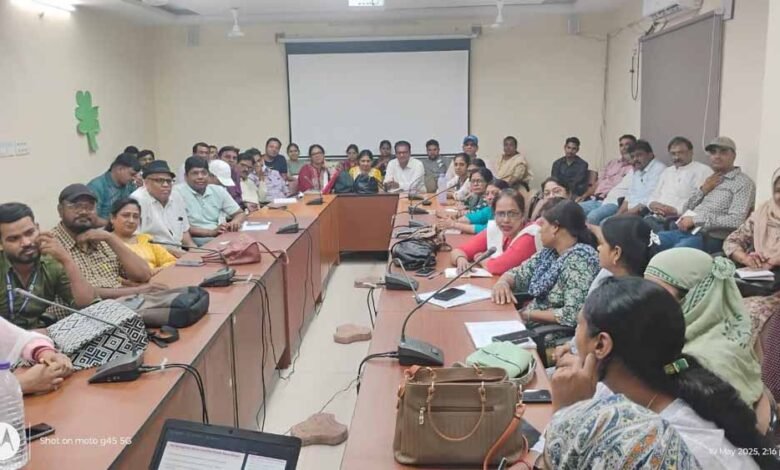 टी बी मुक्त भारत अभियान के लिए हुई बैठक, फोकस बेस्ड एप्रोच आधारित गतिविधियों पर होगा जोर- सी एम एच ओ 1 KSHITITECH tv KSHITITECH