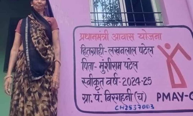 प्रधानमंत्री आवास योजना से मिला पक्का घर, सुमित्रा पटेल के लिए बना सहारा 1 KSHITITECH 1 614 KSHITITECH