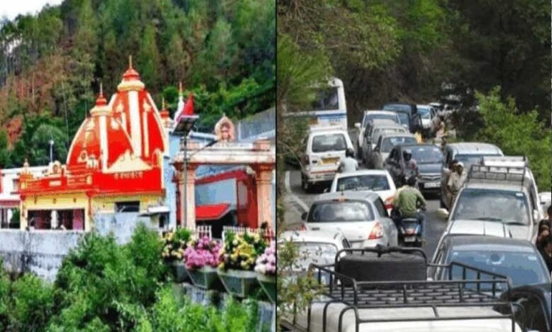 उत्तराखंड में जाम के झाम से पर्यटक परेशान हो रहे , इन दिनों लगातार सड़कों पर जाम देखा जा रहा 1 KSHITITECH 10A 80 KSHITITECH
