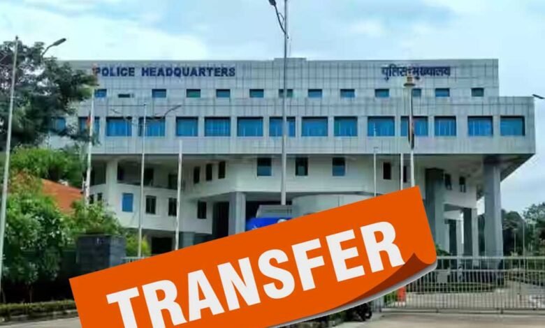मध्य प्रदेश पुलिस में 5 दिन में 10 हजार 482 पुलिसकर्मियों का तबादला, 1100 थानों में फेरबदल 1 KSHITITECH 19A 44 KSHITITECH