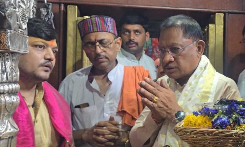 मुख्यमंत्री साय ने बाबा काल भैरव की विधिवत आराधना की और संपूर्ण राष्ट्र के लिए मंगलकामना की 1 KSHITITECH 24A 78 KSHITITECH